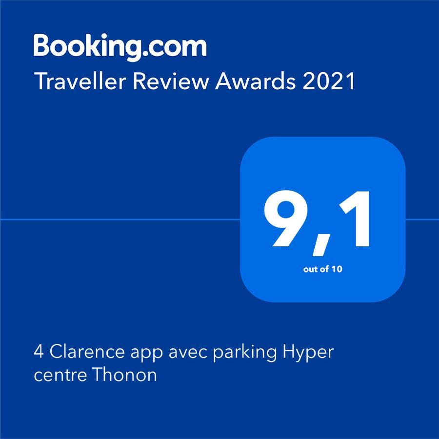 4 Clarence App Avec Parking Hyper Centre Thonon Διαμέρισμα Εξωτερικό φωτογραφία